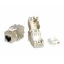 Equip Keystone Jack Geschirmt Cat.6a Rj45 Anschluss 8er Set - Keystone Jack geschirmt Cat.6 LSA Werkzeugf.8er Set
