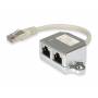 Equip Splitter C5 1xrj45 2xrj45 St / 15m bu 0 - Splitter C5 1xRJ45 2xRJ45 St/Bu 0,15m