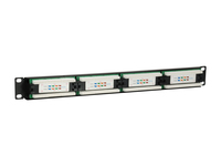 Equip Patchpanel 24x Rj45 Cat5e 19 1he Schwarz 6
