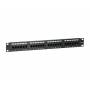 Equip Patchpanel 24x Rj45 Cat5e 19 1he Schwarz - Patchpanel 24x RJ45 Cat5e 19 UTP 1HE schwarz