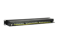 Equip Patchpanel 24x Rj45 Cat5e 19 1he Schwarz 1