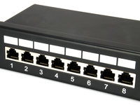 Equip Patchpanel 24x Rj45 Cat5e 19 1he Schwarz 2