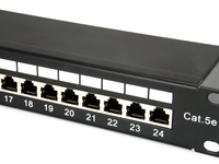 Equip Patchpanel 24x Rj45 Cat5e 19 1he Schwarz 4