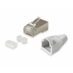 Equip - Stecker RJ45 Cat6 100STK mit Knickschutz u. Einf