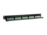 Equip Patchpanel 25x Cat3 19 1u Dual-idc-komp. Schwarz 5