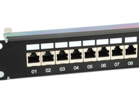 Equip Patchpanel 24x Rj45 Cat6a 19 1he Schwarz 2