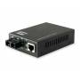 Levelone - GVT-2002 - Medienkonverter - GigE - 10Base-T, 1000Base-SX, 100Base-TX, 1000Base-T - RJ-45 / SC multi-mode - bis zu 20 km - 1310 