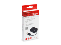 Equip Usb-hub 4port Reise-usb Hub, Schwarz 1