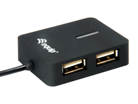 Equip Usb-hub 4port Reise-usb Hub, Schwarz 2