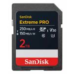 Sandisk - Extreme Pro SDXC 2TB UHS-I C10 U3 V30