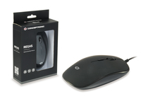 Conceptronic Regas01b Optical Desktop Mouse, Schwarz 9