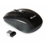 Equip - 无线光电鼠标 USB Travel 4 个按钮 R+ L 黑色