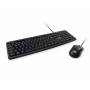 Equip - Kabelgebundene Kombi Keyboard+Mouse, schwarz, spanisch [DE-Version, German Keyboard]