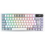 Asus - Asus keyboard ROG Azoth white Gaming keyboard dt. [DE-Version, German Keyboard]