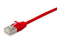 Equip Patchkabel Cat6a S/ ftp 2xrj45 10.00m Rot (sstp) Slim 1