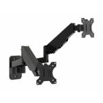 Selected By Nilox - Multibrackets 0037 support d'cran plat pour bureau 81,3 cm (32) Noir Mur