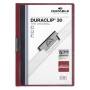 Durable - DURABLE Klemm-Mappe Duraclip Original 30 dklrot