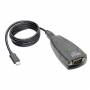 Tripp Lite - USA-19HS-C USB-C-auf-Seriell DB9 RS232-Adapterkabel - 1 m Keyspan - Hochgeschwindigkeit (Stecker/Stecker) - TAA (USA-19HS-C)