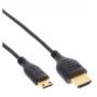 Inline - InLine 17555C 0.5m HDMI Mini-HDMI Black HDMI cable