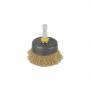 Wolfcraft - Topfbrste Schaft- 1/4 (6.3 mm) 2112000 1 St.