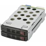 Super Micro - Super Micro Supermicro - Gehuse fr Speicherlaufwerke - 2.5 (6,4 cm) - Schwarz (MCP-220-82616-0N)