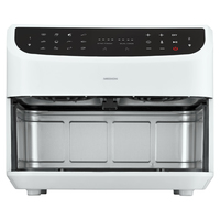 Medion - MEDION LIFE P20 Double 8.7 L 2600 W Hot air fryer White