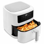 Medion - MD 11750 Life P10 XL Duo-Heiluftfritteuse 6.8 l wei - ? 2 Edelstahl-Heizelemente mit einer Gesamtleistung von max.