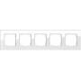 Gira - GIRA Esprit Glas. Produktfarbe: Wei, Design: Schraubenlos. Breite: 95 mm, Hhe: 380,2 mm, Dicke: 9,85 mm (021512)
