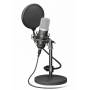 Trust - Trust Gxt 252 Emita Microfono Professionale Usb Da Studio Di Registrazione, In Flightcase, Nero