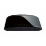 D-link - D-Link DES-1008D Unmanaged Fast Ethernet (10/100) Black