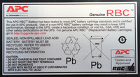 Apc - APC Cartouche de remplacement de batterie RBC43 (originale) 