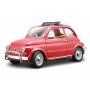 Bburago -Fiat 500l 1968 1:24 (giallo / Rosso) - BBURAGO Fiat 500l 1968 Preassembled City car model 1:24