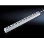 Rittal-werk - Steckdosenleiste 48,3cm 12fach ohne Schalter 230V/16A