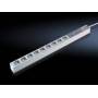 Rittal - - Steckdosenleiste (Rack - einbaufhig) - 9 Ausgangsstecker - 1U - 2 m (7240.330)