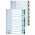 Intercalari - Cf10 Rubrica Mylar A-z F.to A4 Colo