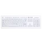 Active Key - AK-C8100 Tastatur USB QWERTZ Schweiz Wei (AK-C8100F-U1-W/CH) [CH-Version, Swiss Keyboard]
