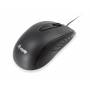 Equip Optische Tischmaus, Kompakt, Schwarz - Optische Maus USB Kompakt Rechts-Linkshnder 1.2m sw