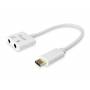 Wei Equip Usb Typ C Auf Audio Adapter - Adapter USB-C -> Audio 2x3-Pin 3.5mm St/Bu 0.15m ws