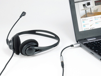 Equip Adapterkabel Usb-c -> Audio St/ bu 0.35m 1