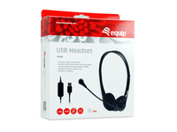 Equip Headset Usb 245305 1.8m Kabel, Mikro, Fernbe.stereosw 2