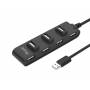 Equip - USB-Hub 7-Port 2.0 ->7x2.0 480Mbps o.Netzteil sw