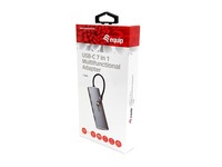 Equip Adapter Usb-c -> Hdmi, 3xusb3.0, Pd, Sd, Tf4k60hz 0.15m Sw 4