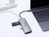 Equip Adapter Usb-c -> Hdmi, 3xusb3.0, Pd, Sd, Tf4k60hz 0.15m Sw 5
