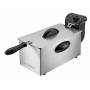 Clatronic - Bomann FR 2264 CB - Fritteuse - 3 Liter - 2 kW - rostfreier Edelstahl (622641)