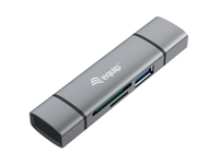 Equip Kartenleser Usb 3.0 Hub Sb-c & Usb-a Sd/ microsd