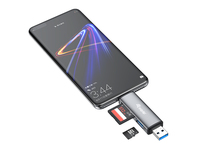 Equip Kartenleser Usb 3.0 Hub Sb-c & Usb-a Sd/ microsd