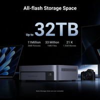 Ugreen - NASync DXP480T Plus NAS System 4-Bay NVMe, 32 TB, HDD+SSD
