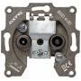 Axing - Axing BSD 4-00 TV Grey socket-outlet