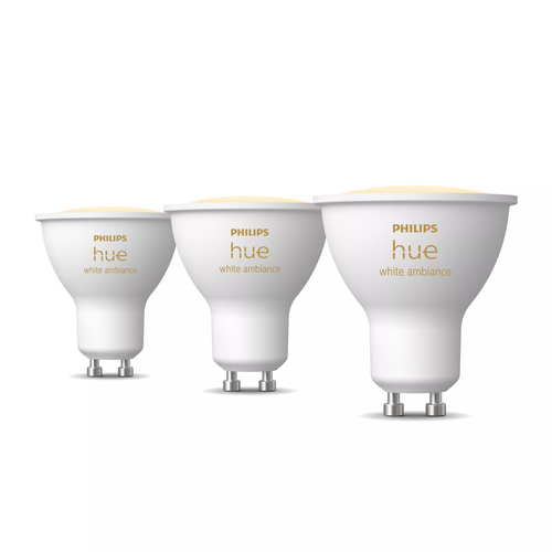 Philips -Signify Philips Hue White Ambiance GU10 Dreierpack