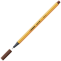 Fineliner Stabilo Point88 10st?ck (braun) 1